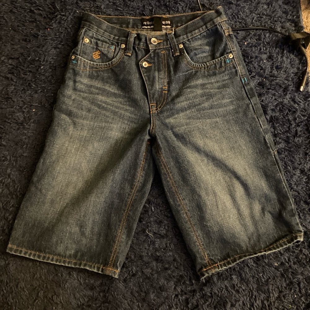 Men's Black RockaWear Denim Pants